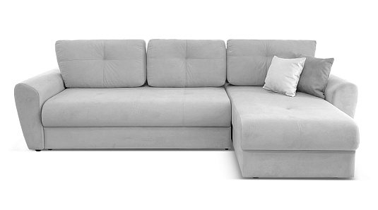 Угловой диван Ницца Светло - Серый 