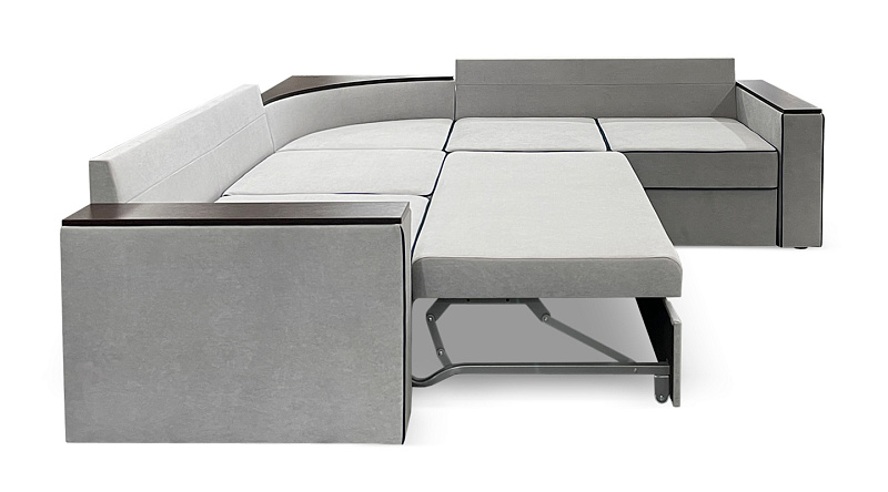 Угловой диван с полкой в углу Кируна, рис.9